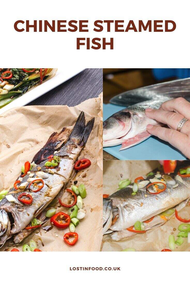 Chinese steamed sea bass Lost in Food