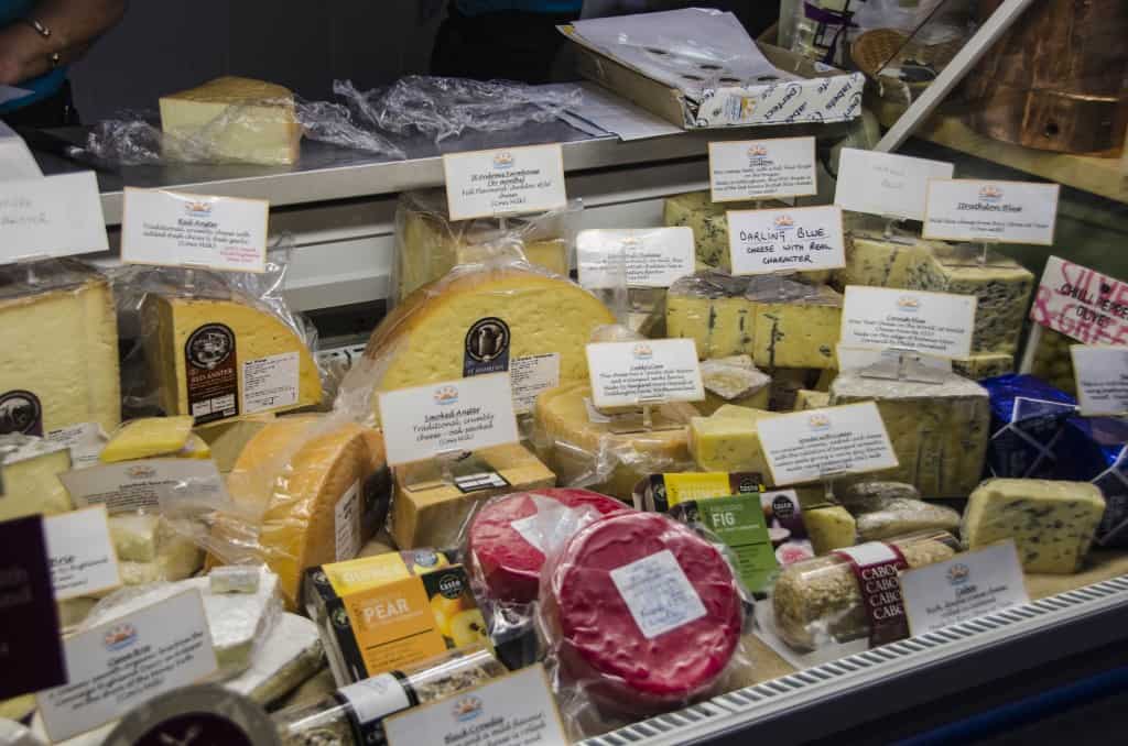 Cheese selection