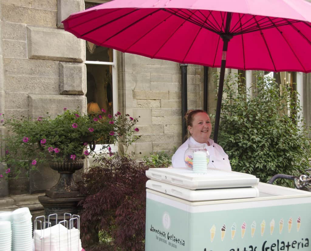 A chance to try delicious homemade ice cream & sorbet from Jannettas Gelateria