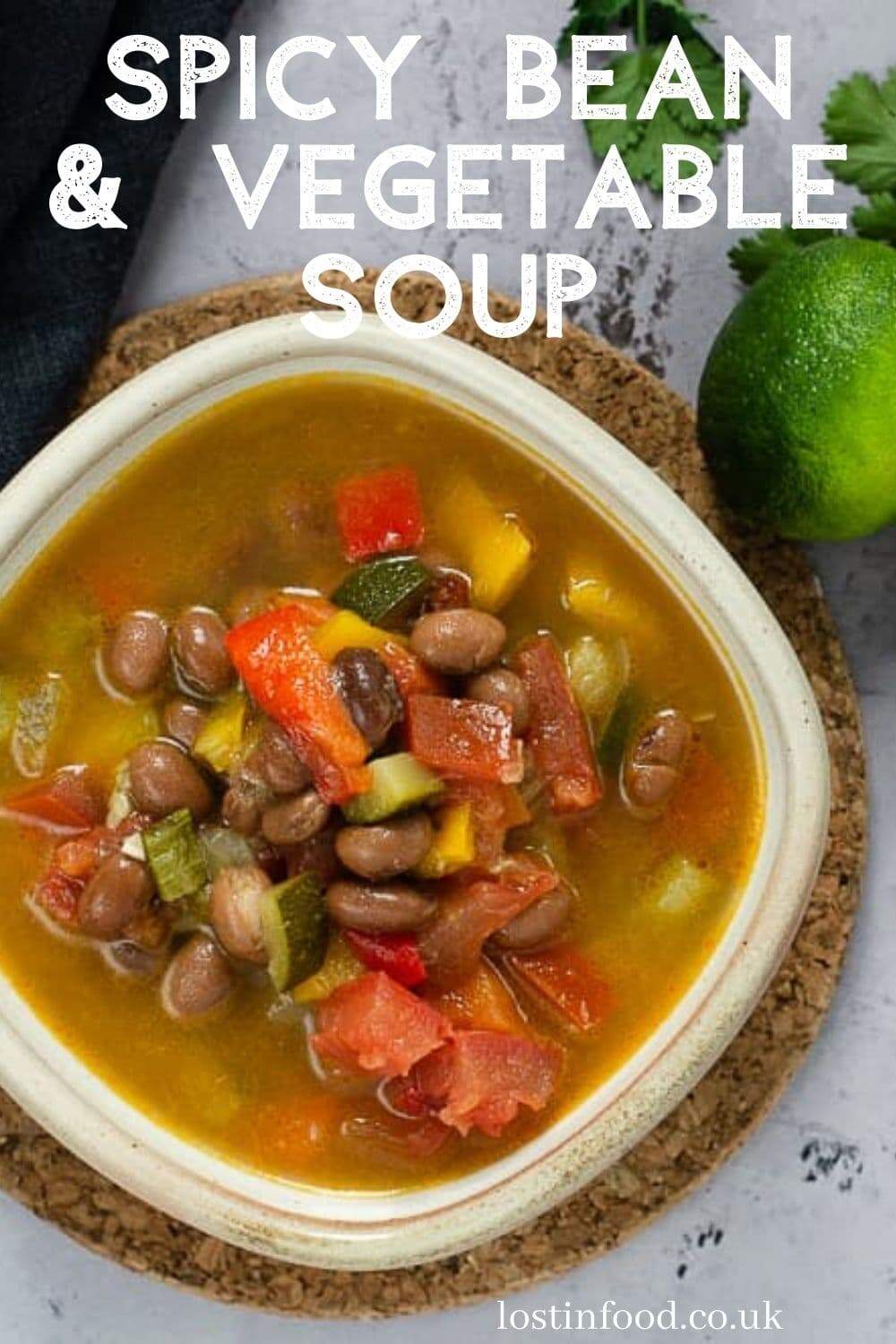 bean & vegetable soup Lost in Food