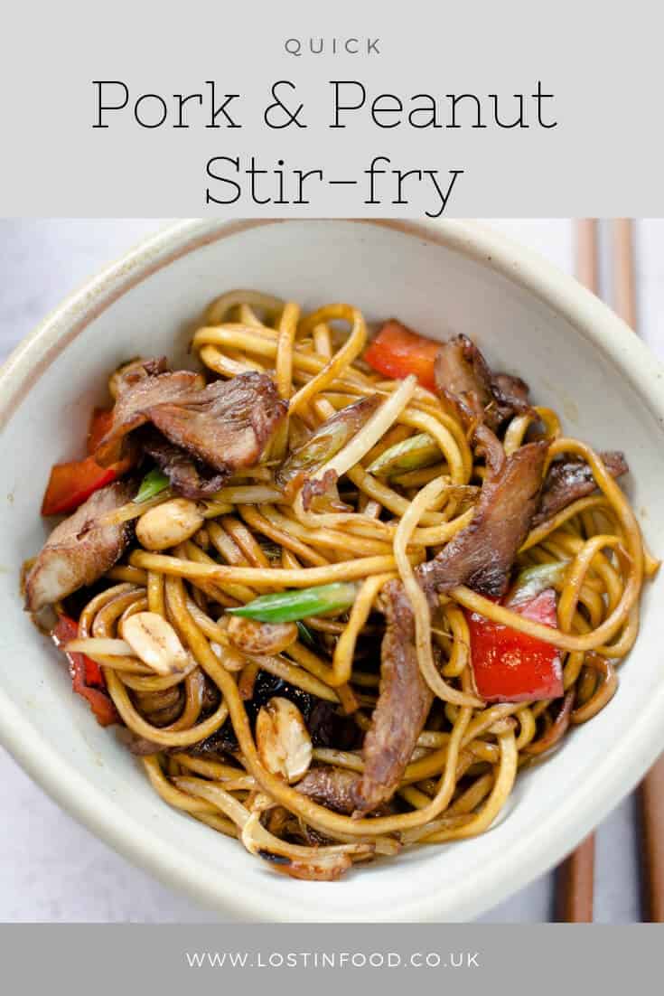 Pork & Peanut Stir-fry