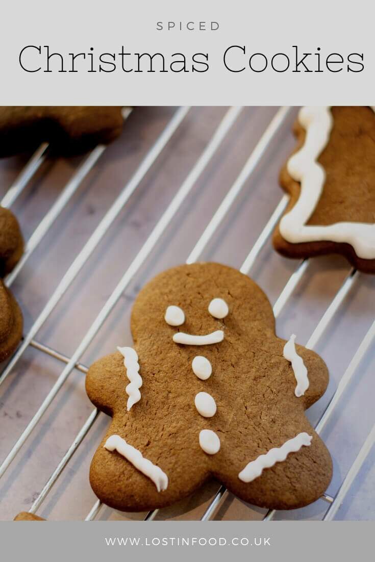 spiced christmas cookies