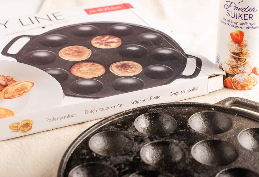 mold cast iron poffertjes pancake maker