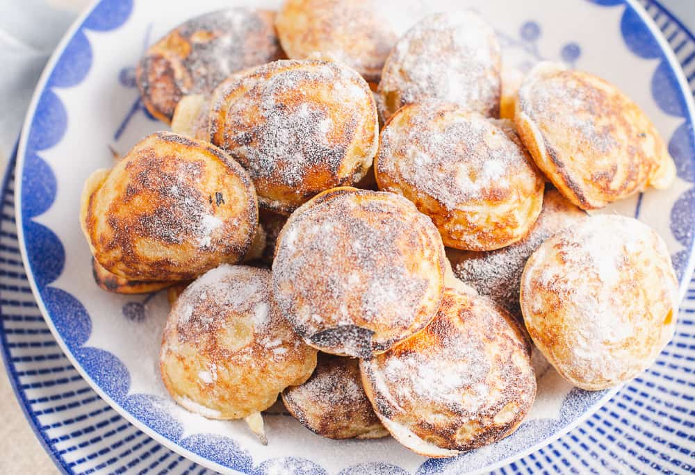 Poffertjes (Dutch Mini Pancakes) - Pudge Factor