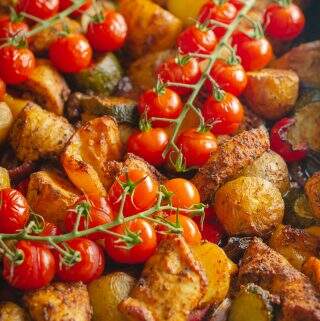 cajun chicken roasted and ready for the table