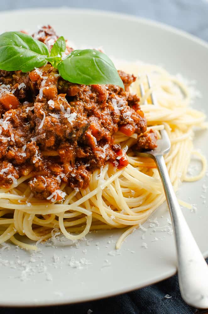 homemade Bolognese sauce Lost in Food
