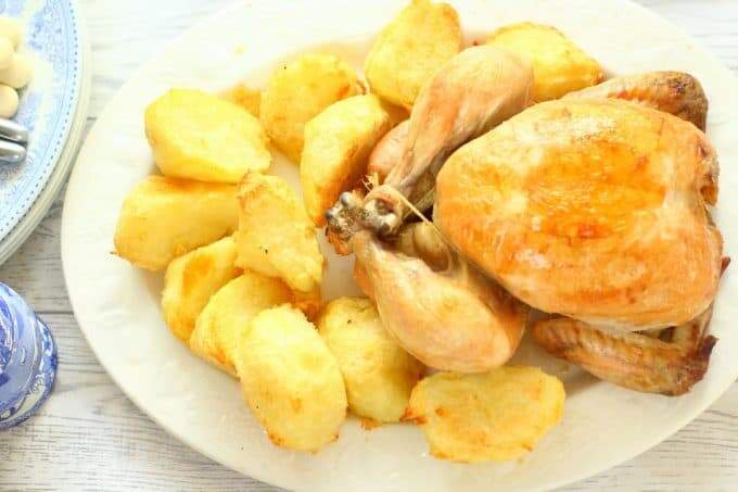 Slow Cooker Roast Chicken from Apply to Face Blog
