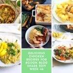 Collage of Chicken Recipes #CookBlogShare 2019 Week 46 Chicken Recipes