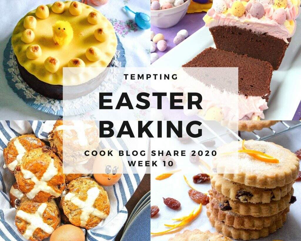 #CookBlogShare Easter Baking Image Roundup.