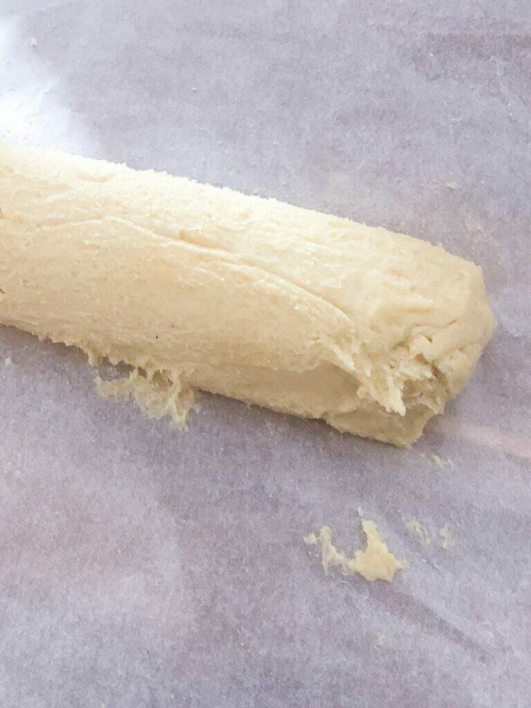 Lemon butter biscuit dough