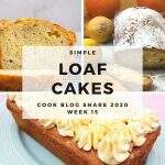 Loaf cakes, including ginger, orange and banana for #CookBlogShare