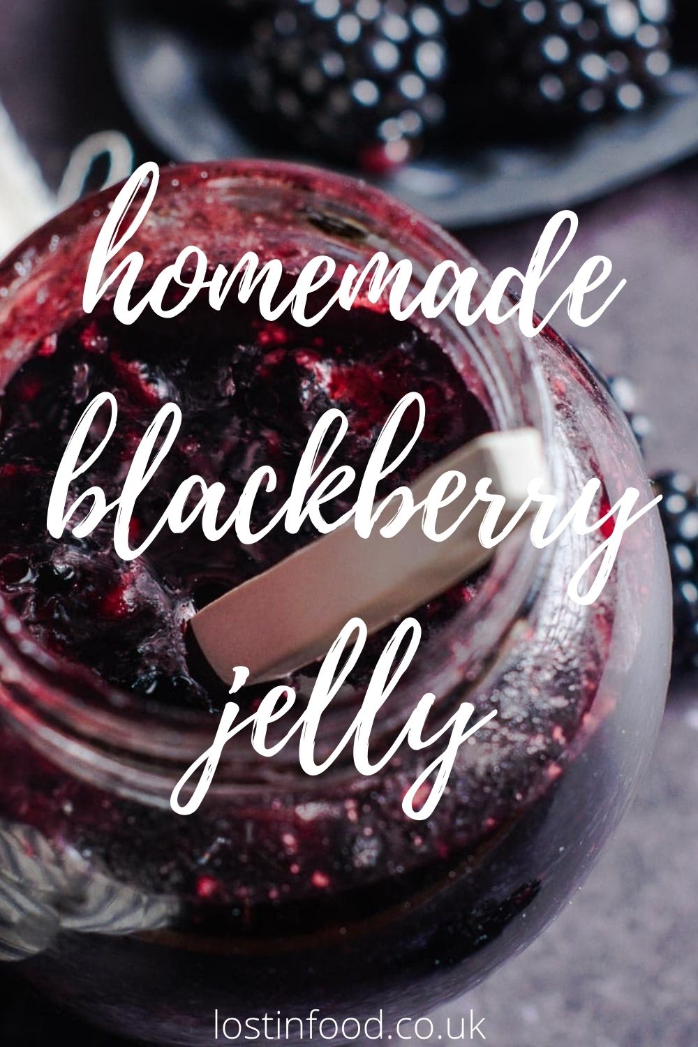 Homemade Blackberry Jelly (Bramble Jelly) Lost in Food