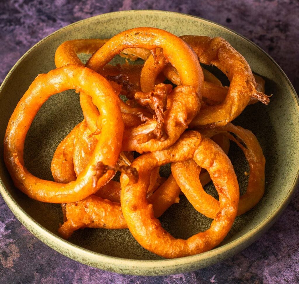 spicy onion rings Lost in Food