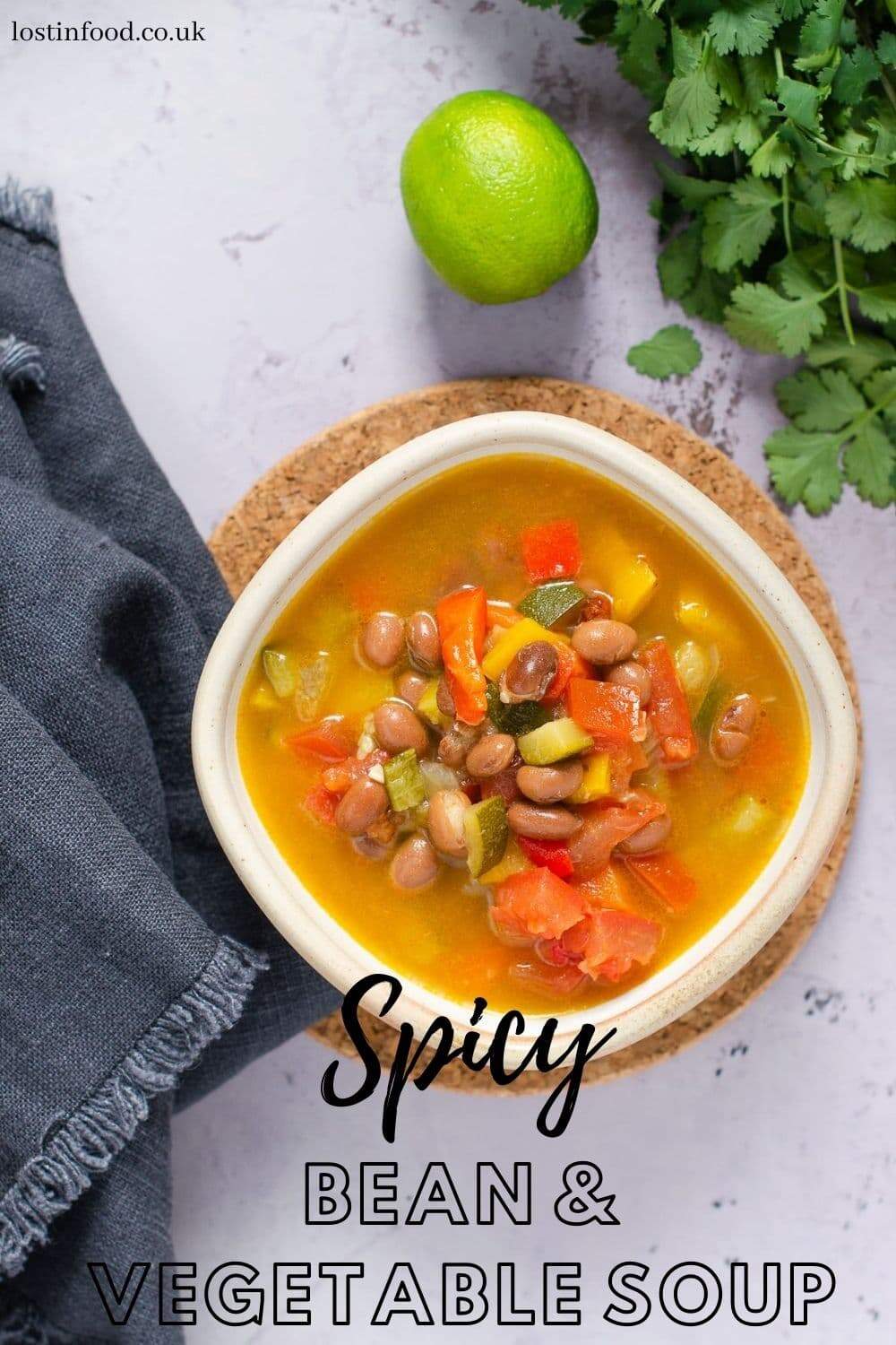 bean & vegetable soup Lost in Food