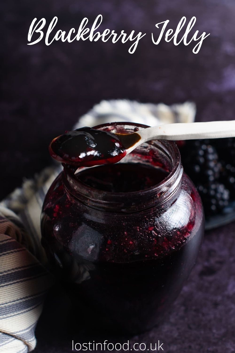 Homemade Blackberry Jelly (Bramble Jelly) Lost in Food