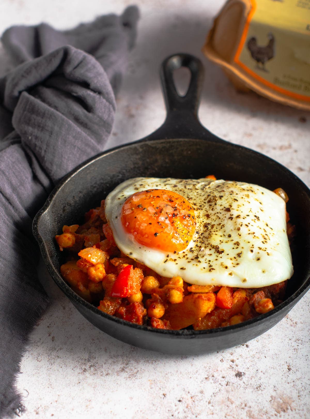 Skillet Potato and Egg Hash - Aberdeen's Kitchen