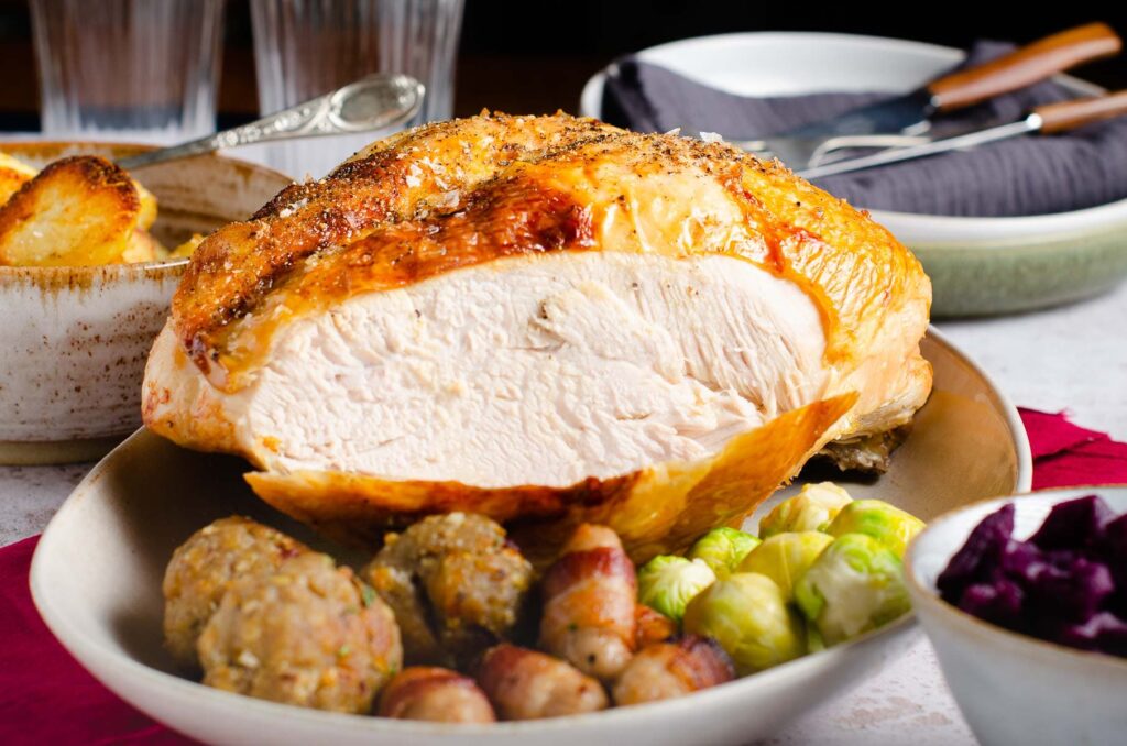 how to roast a turkey crown? - Lost in Food