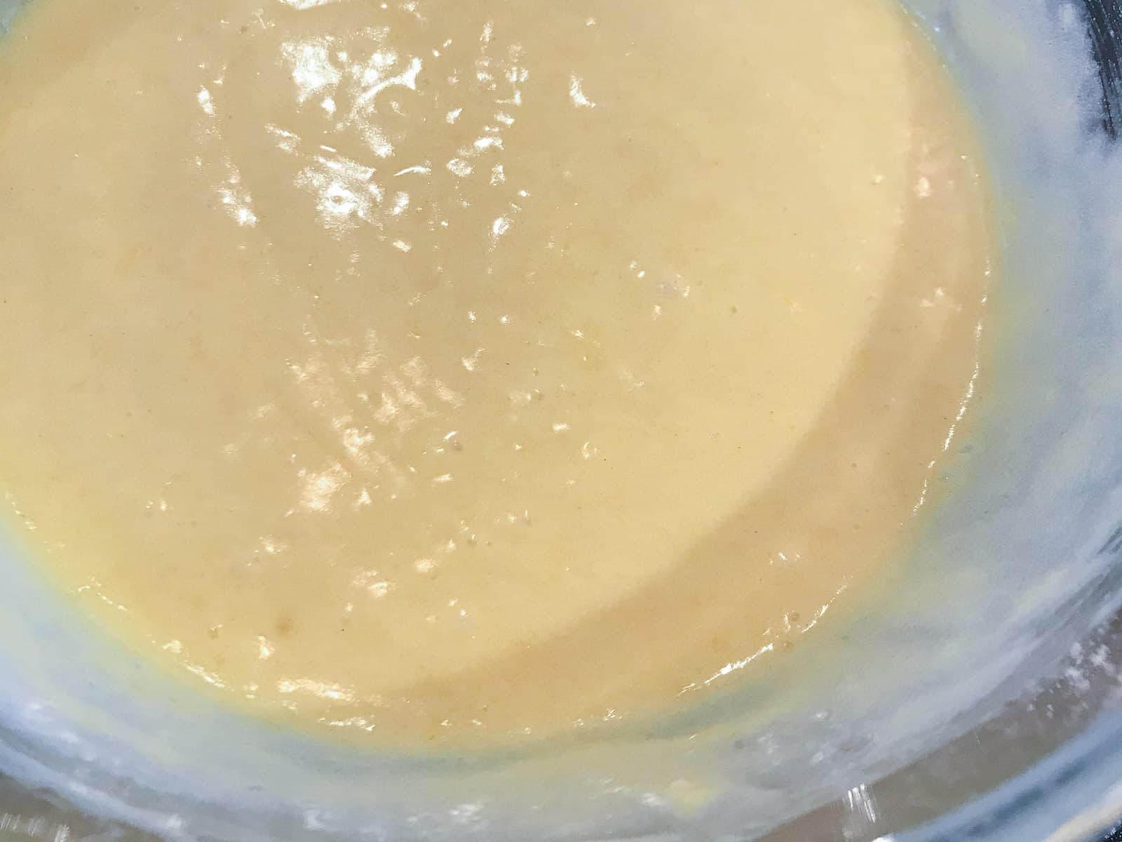 lemon cake batter