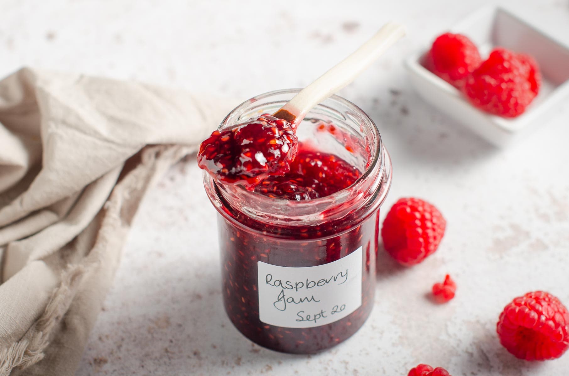 Scottish Raspberry Jam - Lost in Food