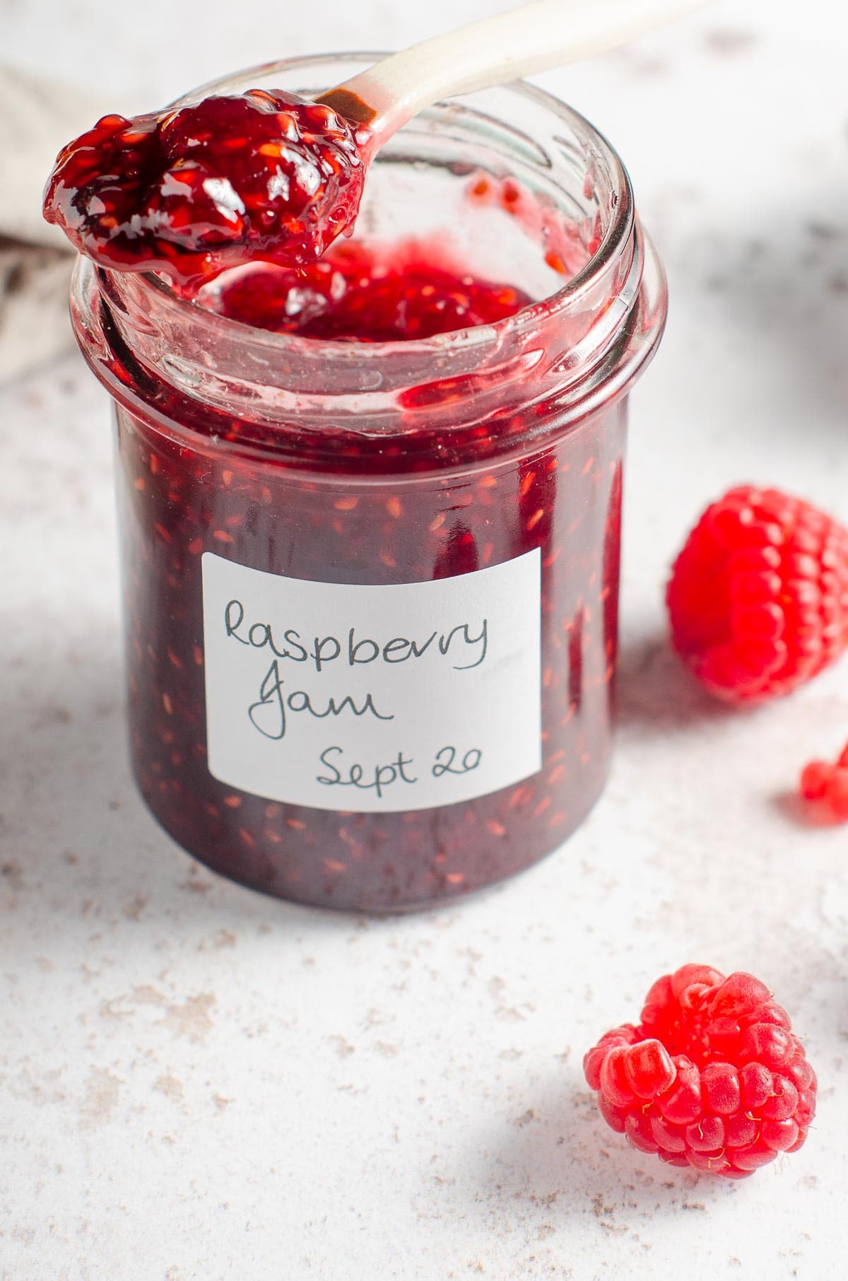 Scottish raspberry jam Lost in Food