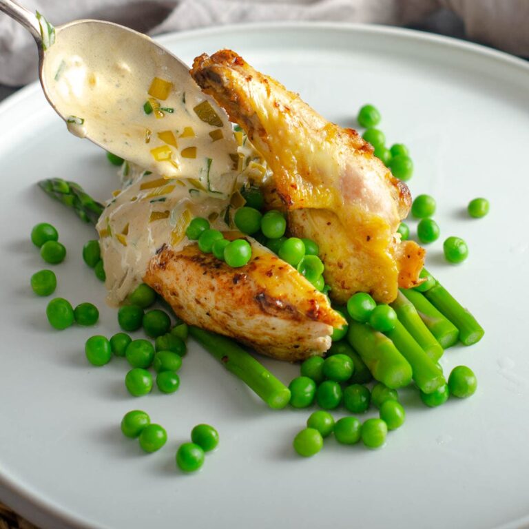 best creamy chicken in tarragon sauce Lost in Food