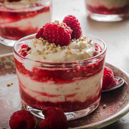 Traditional Scottish Cranachan Layered Dessert - Lost in Food