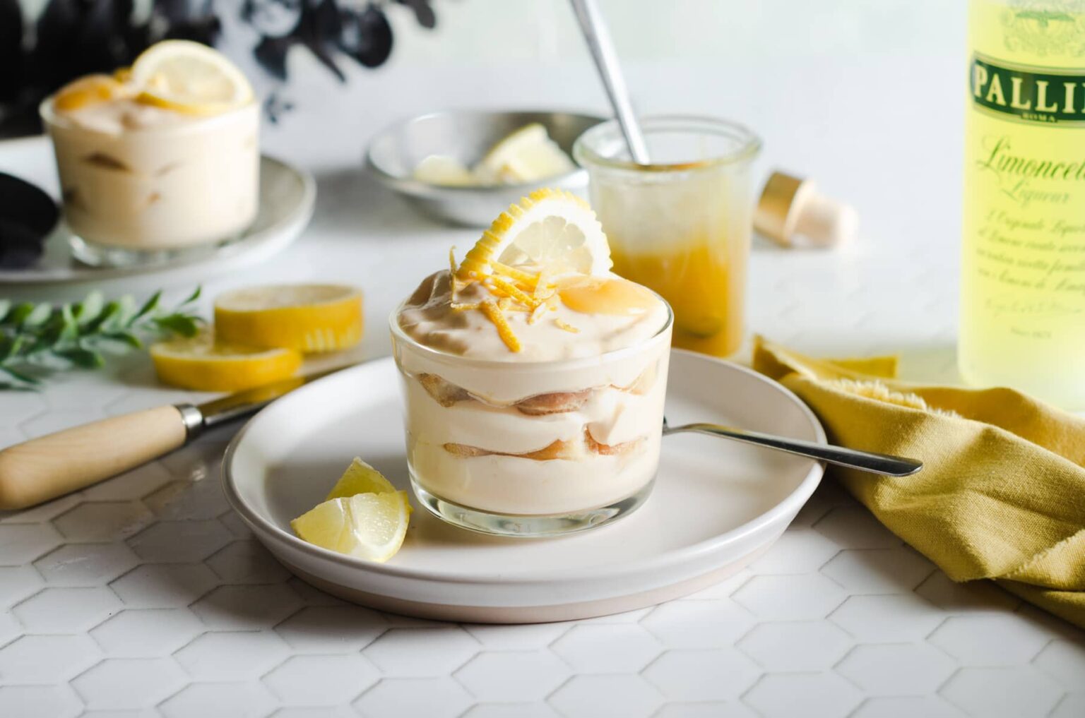 Easy Lemon Tiramisu With Limoncello - Lost In Food