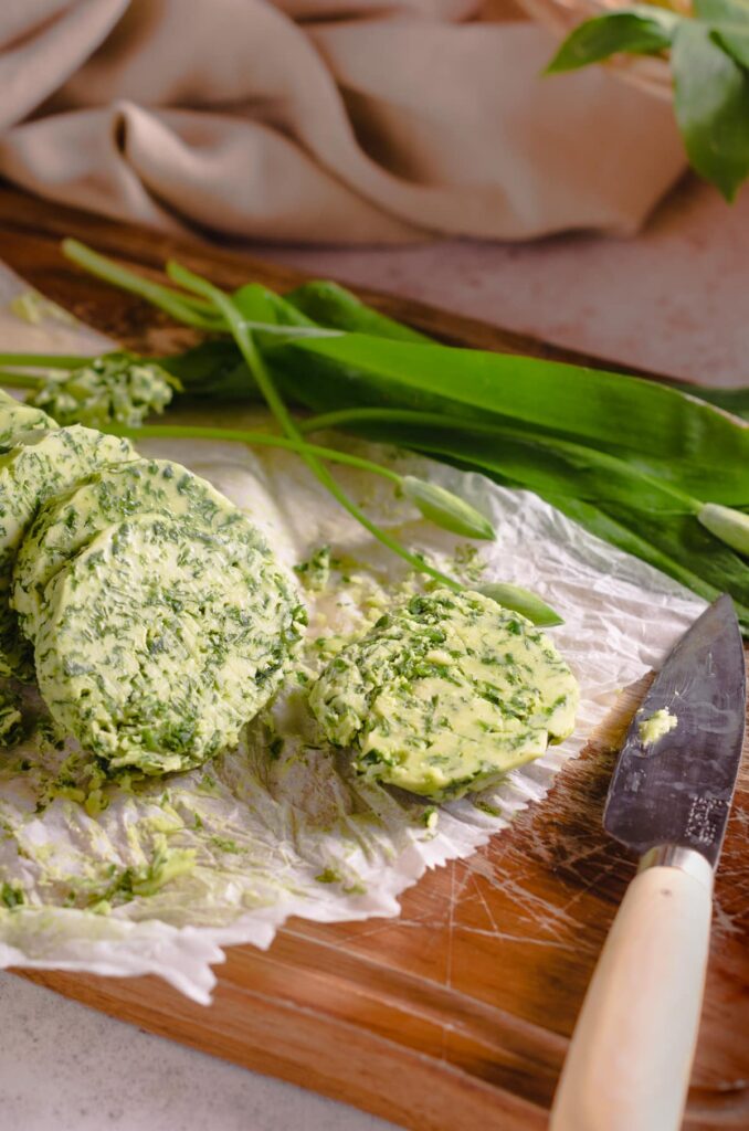 wild garlic butter with lemon Lost in Food