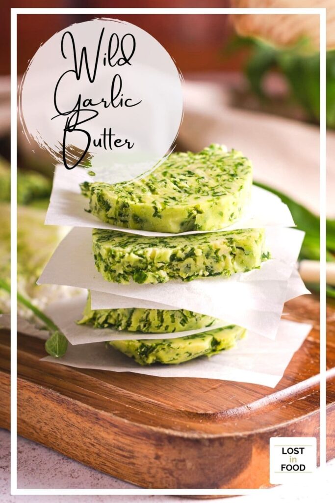 wild garlic butter with lemon Lost in Food
