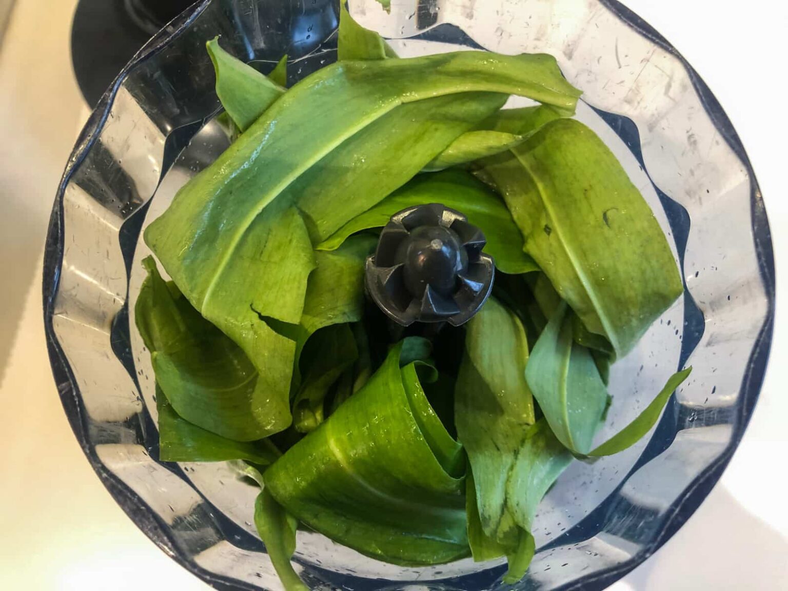 wild garlic salsa verde (green sauce) Lost in Food