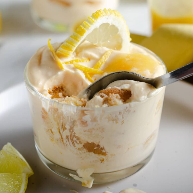 Easy Lemon Tiramisu with Limoncello - Lost in Food