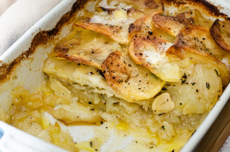 easy boulangere potatoes Lost in Food