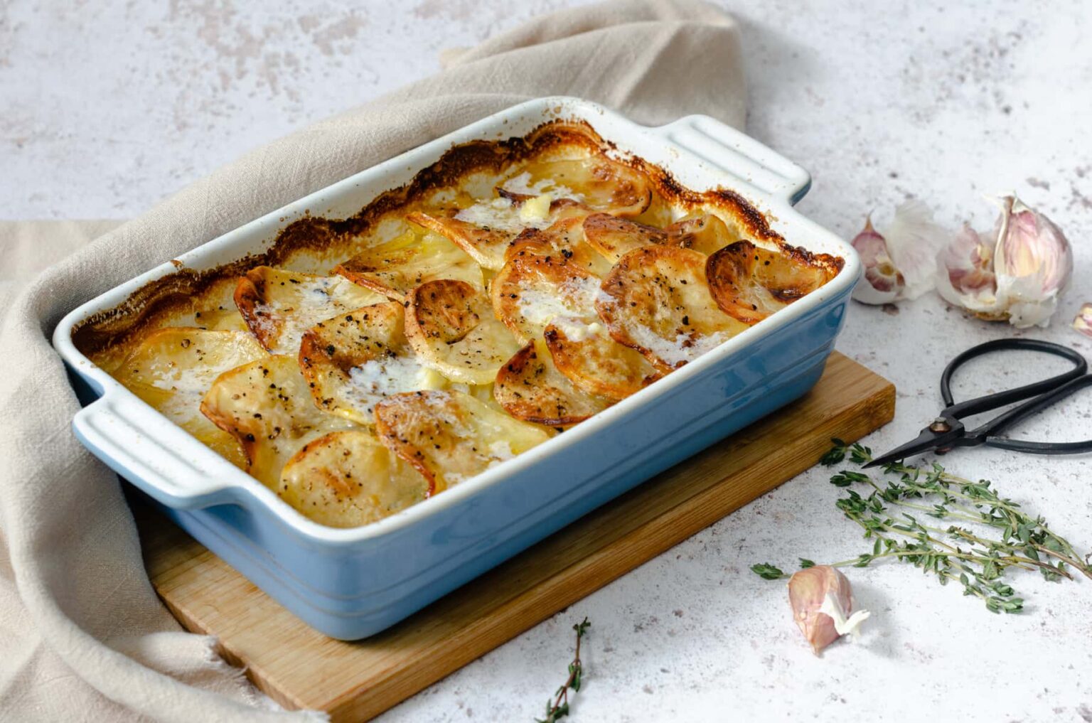 Easy Boulangère Potatoes Lost in Food