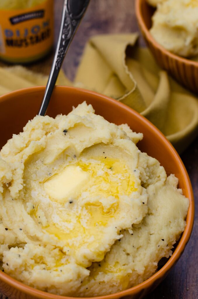 easy mustard mash potatoes Lost in Food