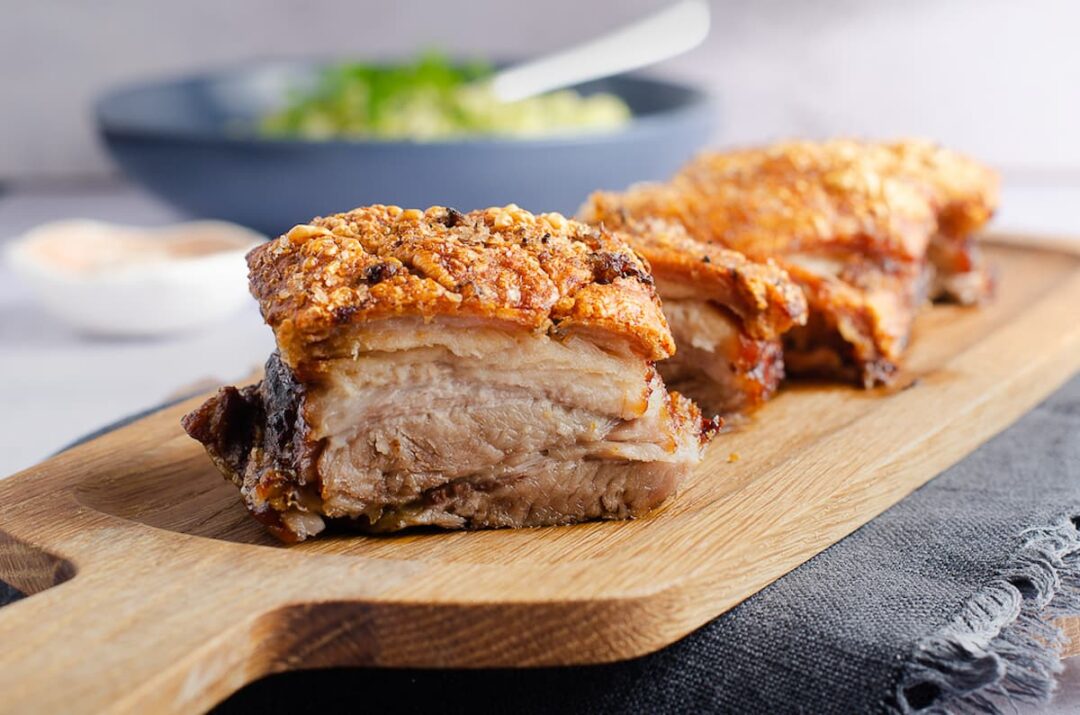 Roast Pork Belly With Crispy Crackling