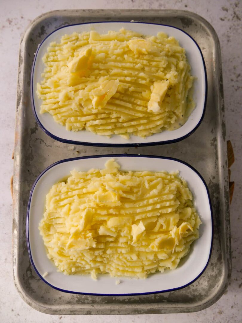 Easy Fish Pie with Potato Topping - Lost in Food