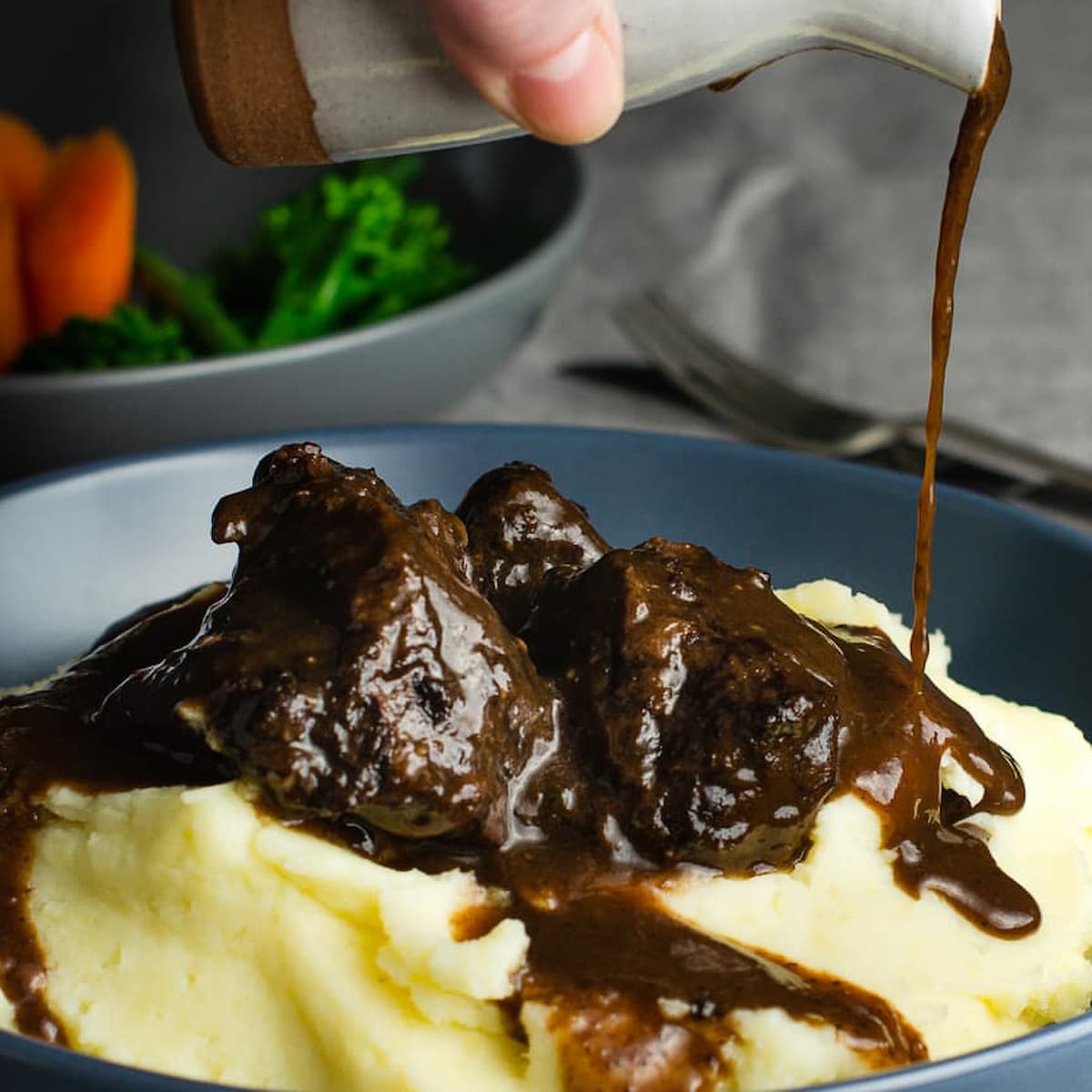 Slow Cooked Beef Cheeks in Red Wine - Lost in Food